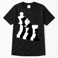 Chess Pieces, Chess Lover, Titled Chess Player, Chess Master Tall T-Shirt