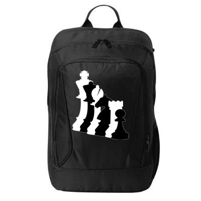 Chess Pieces, Chess Lover, Titled Chess Player, Chess Master City Backpack
