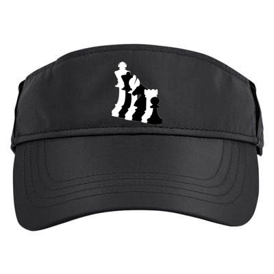 Chess Pieces, Chess Lover, Titled Chess Player, Chess Master Adult Drive Performance Visor