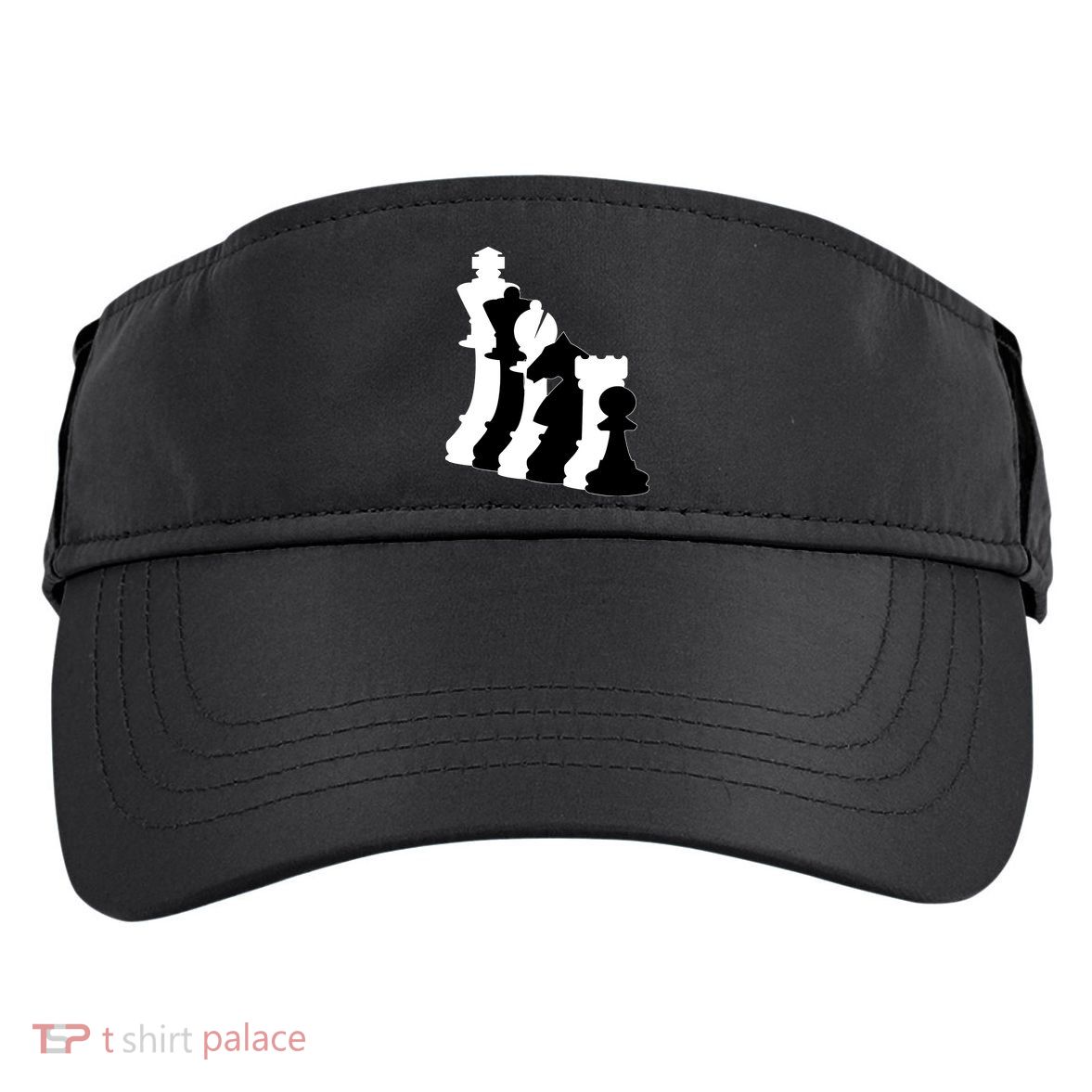 Chess Pieces, Chess Lover, Titled Chess Player, Chess Master Adult Drive Performance Visor