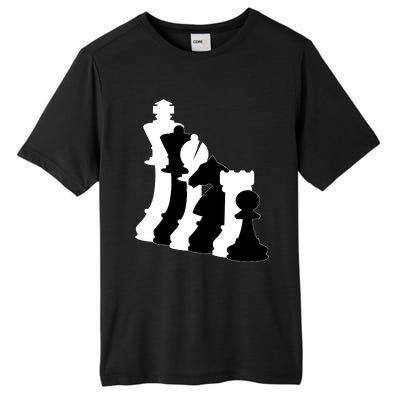 Chess Pieces, Chess Lover, Titled Chess Player, Chess Master Tall Fusion ChromaSoft Performance T-Shirt