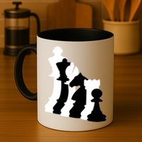 Chess Pieces, Chess Lover, Titled Chess Player, Chess Master Mug