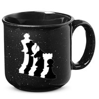 Chess Pieces, Chess Lover, Titled Chess Player, Chess Master 15oz Campfire Ceramic Mug
