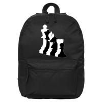 Chess Pieces, Chess Lover, Titled Chess Player, Chess Master 16 in Basic Backpack