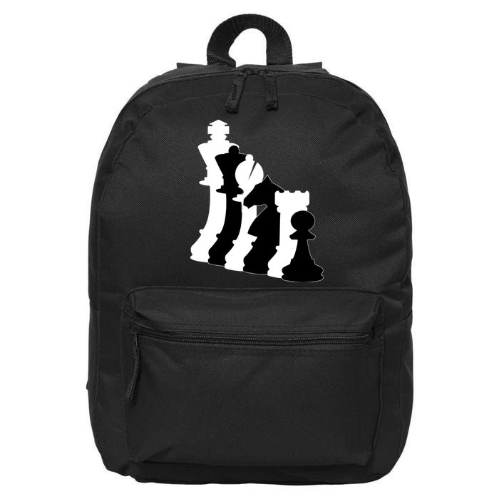 Chess Pieces, Chess Lover, Titled Chess Player, Chess Master 16 in Basic Backpack