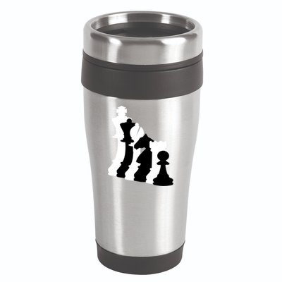 Chess Pieces, Chess Lover, Titled Chess Player, Chess Master 16oz Travel Tumbler
