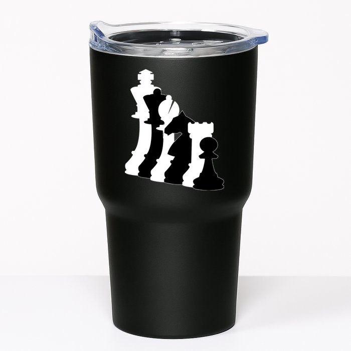 Chess Pieces, Chess Lover, Titled Chess Player, Chess Master Tumbler
