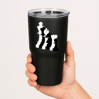 Chess Pieces, Chess Lover, Titled Chess Player, Chess Master Tumbler