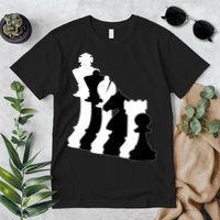 Chess Pieces, Chess Lover, Titled Chess Player, Chess Master Premium T-Shirt