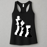 Chess Pieces, Chess Lover, Titled Chess Player, Chess Master Womens Tank Top