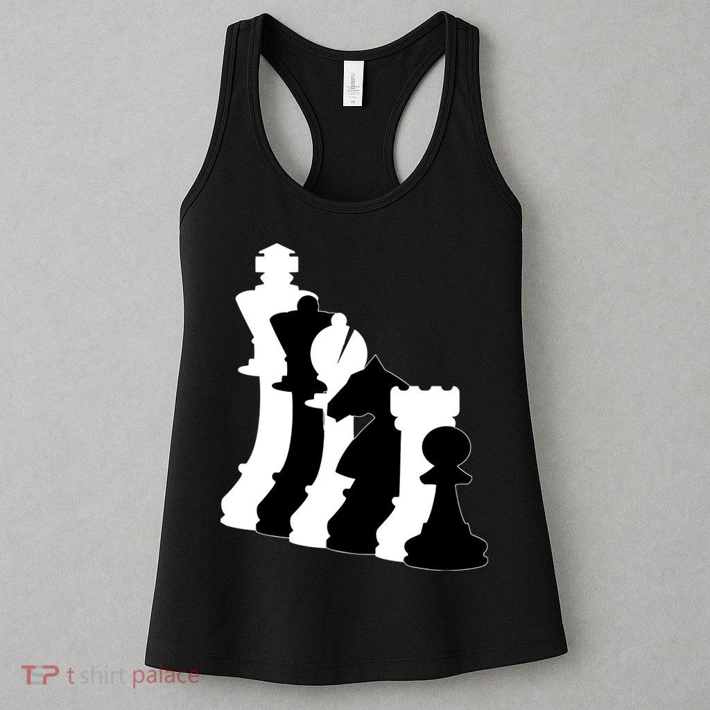 Chess Pieces, Chess Lover, Titled Chess Player, Chess Master Womens Tank Top