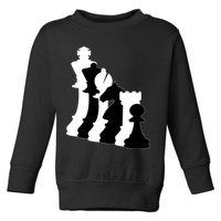 Chess Pieces, Chess Lover, Titled Chess Player, Chess Master Toddler Sweatshirt