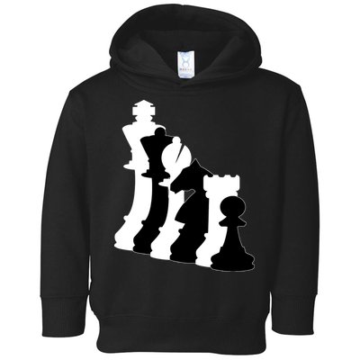 Chess Pieces, Chess Lover, Titled Chess Player, Chess Master Toddler Hoodie