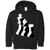 Chess Pieces, Chess Lover, Titled Chess Player, Chess Master Toddler Hoodie
