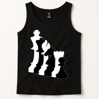 Chess Pieces, Chess Lover, Titled Chess Player, Chess Master Tank Top
