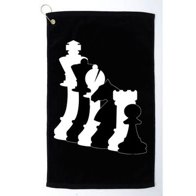 Chess Pieces, Chess Lover, Titled Chess Player, Chess Master Golf Towel