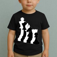 Chess Pieces, Chess Lover, Titled Chess Player, Chess Master Toddler T-Shirt