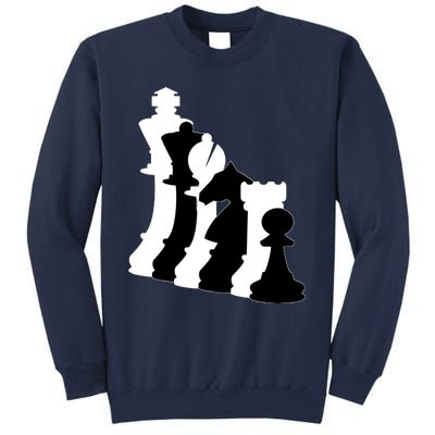 Chess Pieces, Chess Lover, Titled Chess Player, Chess Master Sweatshirt