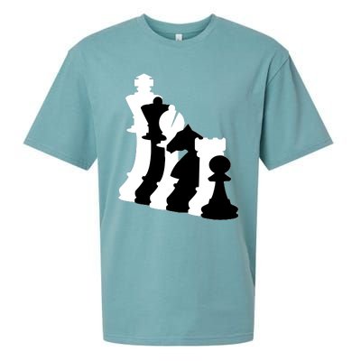 Chess Pieces, Chess Lover, Titled Chess Player, Chess Master Sueded Cloud Jersey T-Shirt