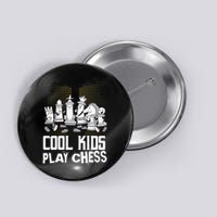 Cool  Play Chess Lover Sport Art Player Button