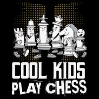 Cool  Play Chess Lover Sport Art Player Button