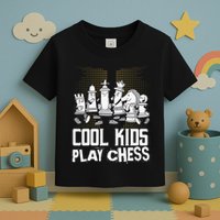 Cool  Play Chess Lover Sport Art Player Toddler T-Shirt