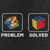 Competitive Puzzle Cube Problem Solved Speed Cubing Trucker Hat