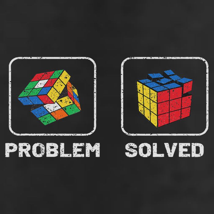 Competitive Puzzle Cube Problem Solved Speed Cubing Trucker Hat
