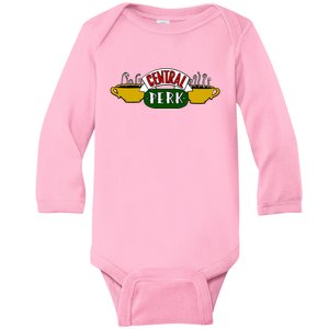 Central Perk Coffee Lover Baby Long Sleeve Bodysuit