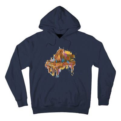 Colorful Piano Tall Hoodie