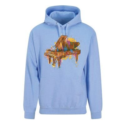 Colorful Piano Unisex Surf Hoodie