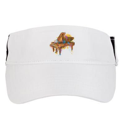 Colorful Piano Adult Drive Performance Visor