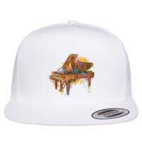 Colorful Piano Flatbill Hat