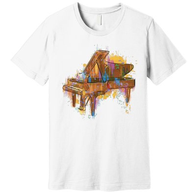 Colorful Piano Premium T-Shirt