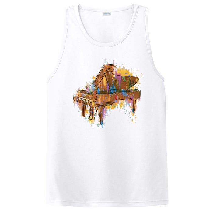 Colorful Piano PosiCharge Competitor Tank