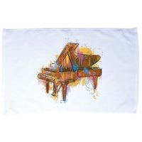 Colorful Piano Microfiber Hand Towel