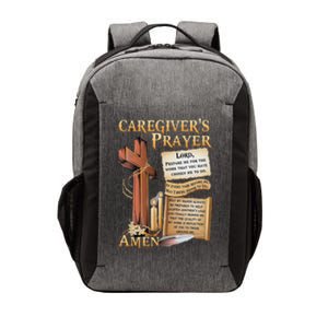 CaregiverS Prayer Christian Cross Faith Hope Love Jesus Vector Backpack