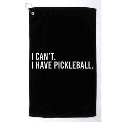 Cool Pickleball Coach With Saying I Cant I Have Pickleball Golf Towel