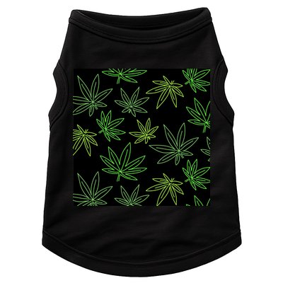 Cannabis Pattern Doggie Tank