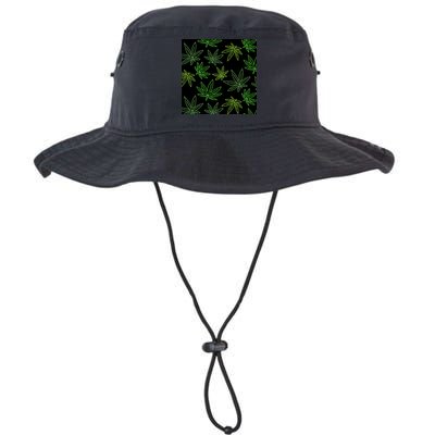 Cannabis Pattern Bucket Hat