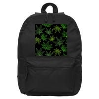 Cannabis Pattern 16 in Basic Backpack