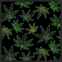 Cannabis Pattern Tumbler