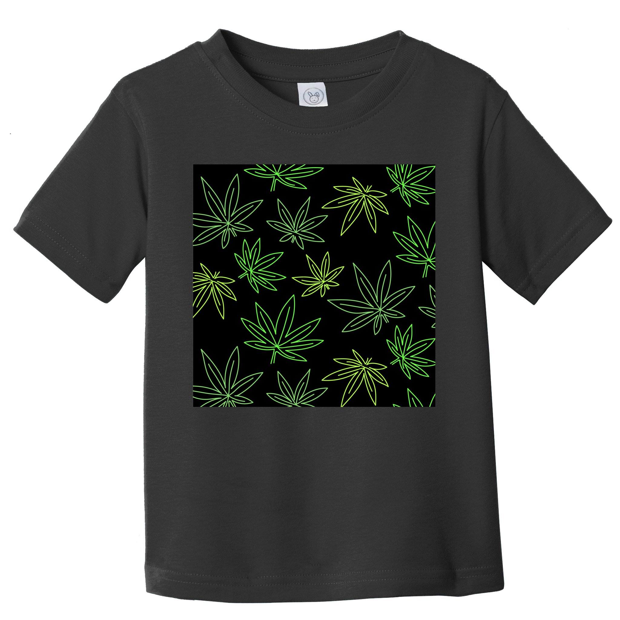 Cannabis Pattern Toddler T-Shirt