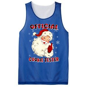 Christmas Plaid Cookie Tester Santa Hat Gift Mesh Reversible Basketball Jersey Tank