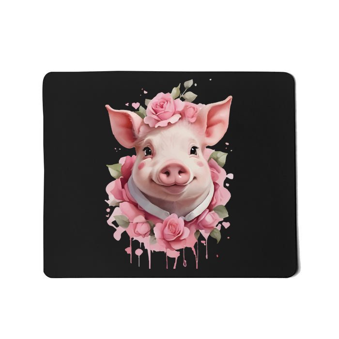 Cute Pig Mousepad