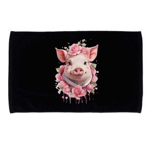 Cute Pig Microfiber Hand Towel