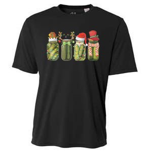 Christmas Pickle Canning Season Pickle Lovers Cooling Performance Crew T-Shirt