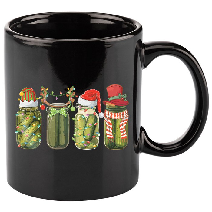 Christmas Pickle Canning Season Pickle Lovers 11oz C Handle Ceramic Mug