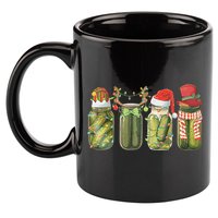 Christmas Pickle Canning Season Pickle Lovers 11oz C Handle Ceramic Mug