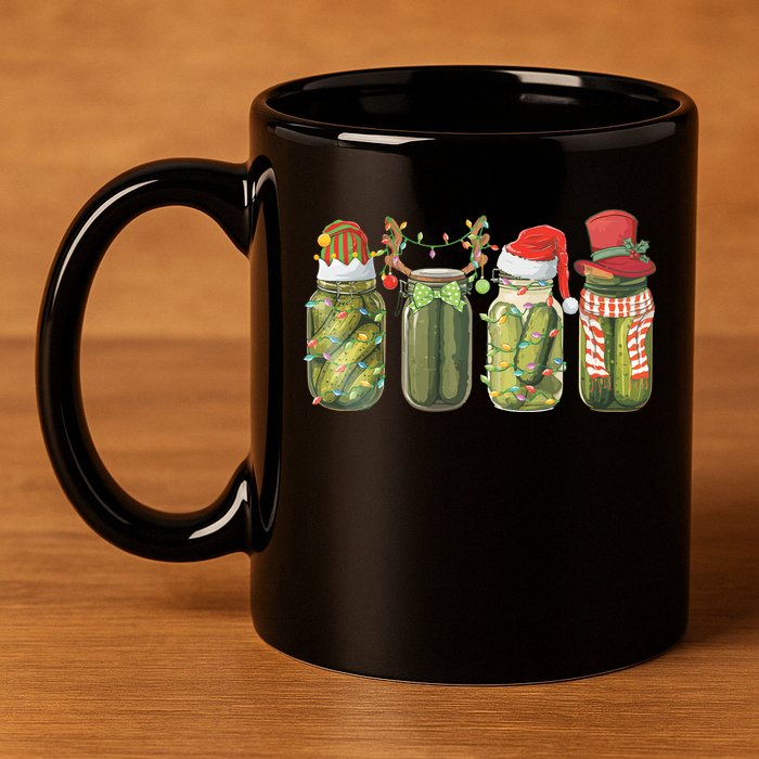 Christmas Pickle Canning Season Pickle Lovers 11oz C Handle Ceramic Mug